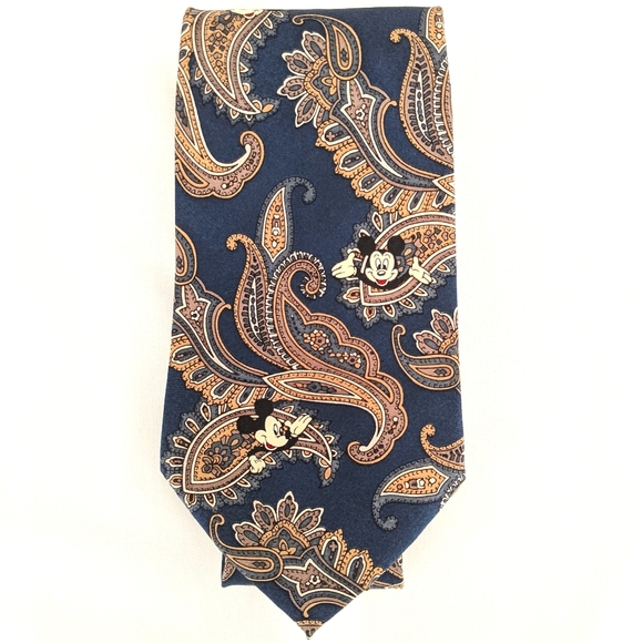 Balancine Mickey Mouse Silk Necktie - Picture 9 of 15